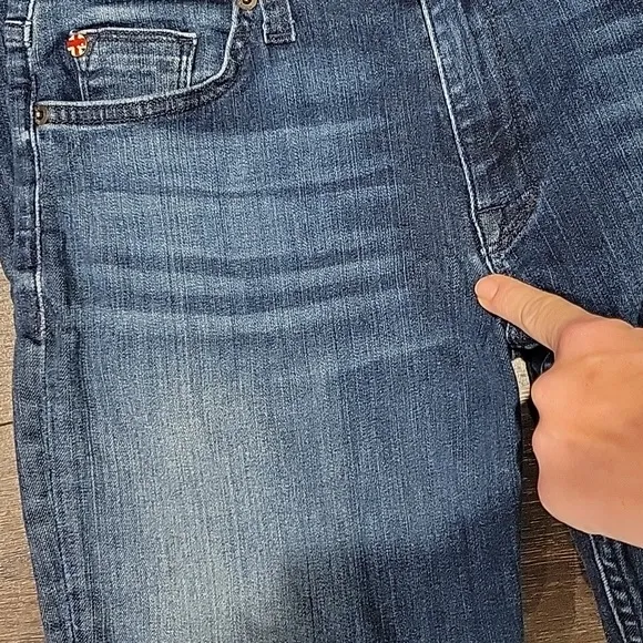 ❤️ HUDSON FALLON STRAIGHT CROP JEANS, 6 (28)