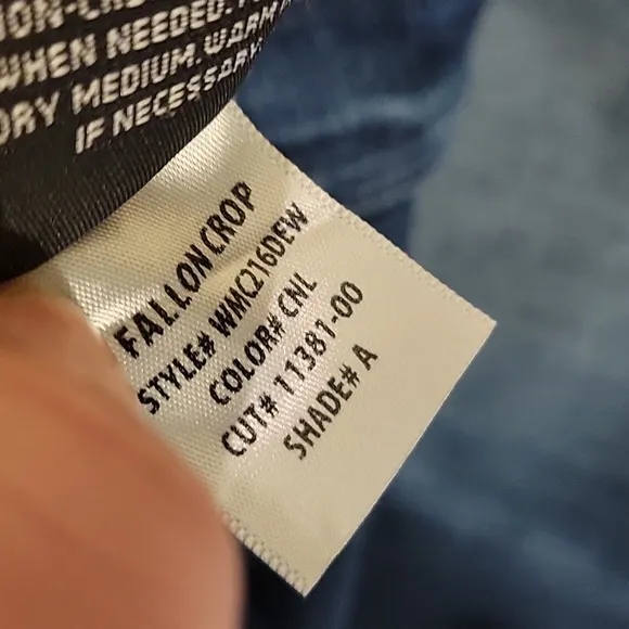 ❤️ HUDSON FALLON STRAIGHT CROP JEANS, 6 (28)