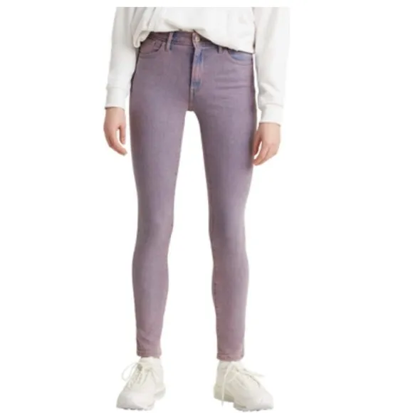 🆕 Levi's 721 High Rise High-Waisted Light Wash Denim Skinny Jeans