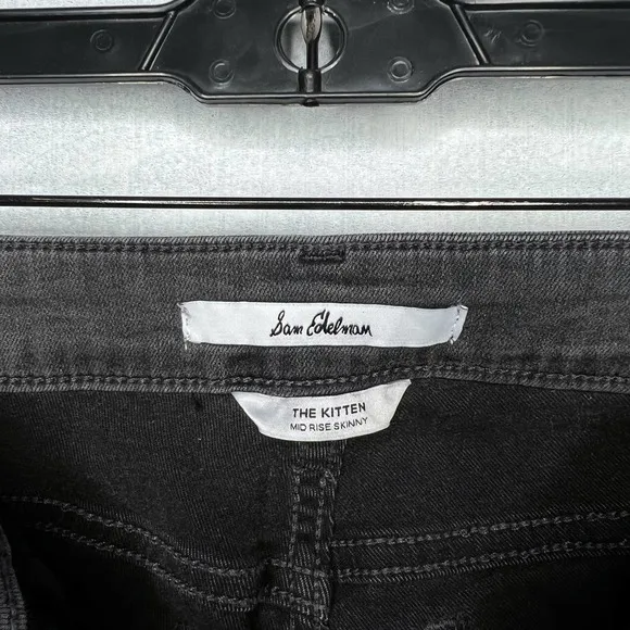 🍉 Sam Edelman The Kitten Mid Rise Skinny Jeans