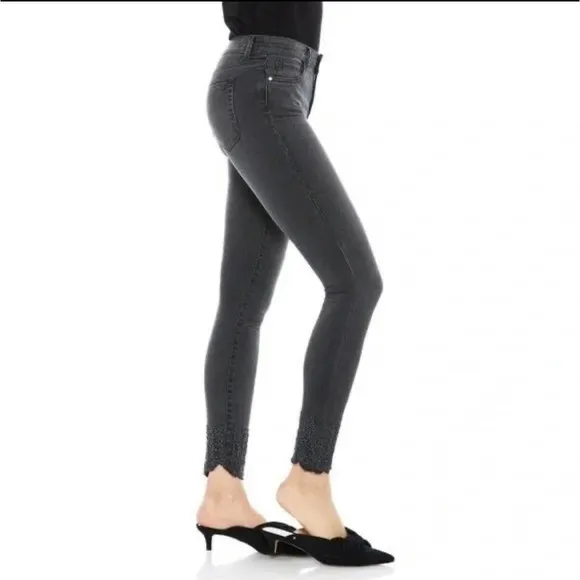 🍉 Sam Edelman The Kitten Mid Rise Skinny Jeans