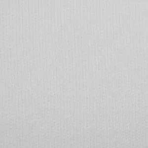 100% Organic Cotton Interlock - Bright White (2IN027)