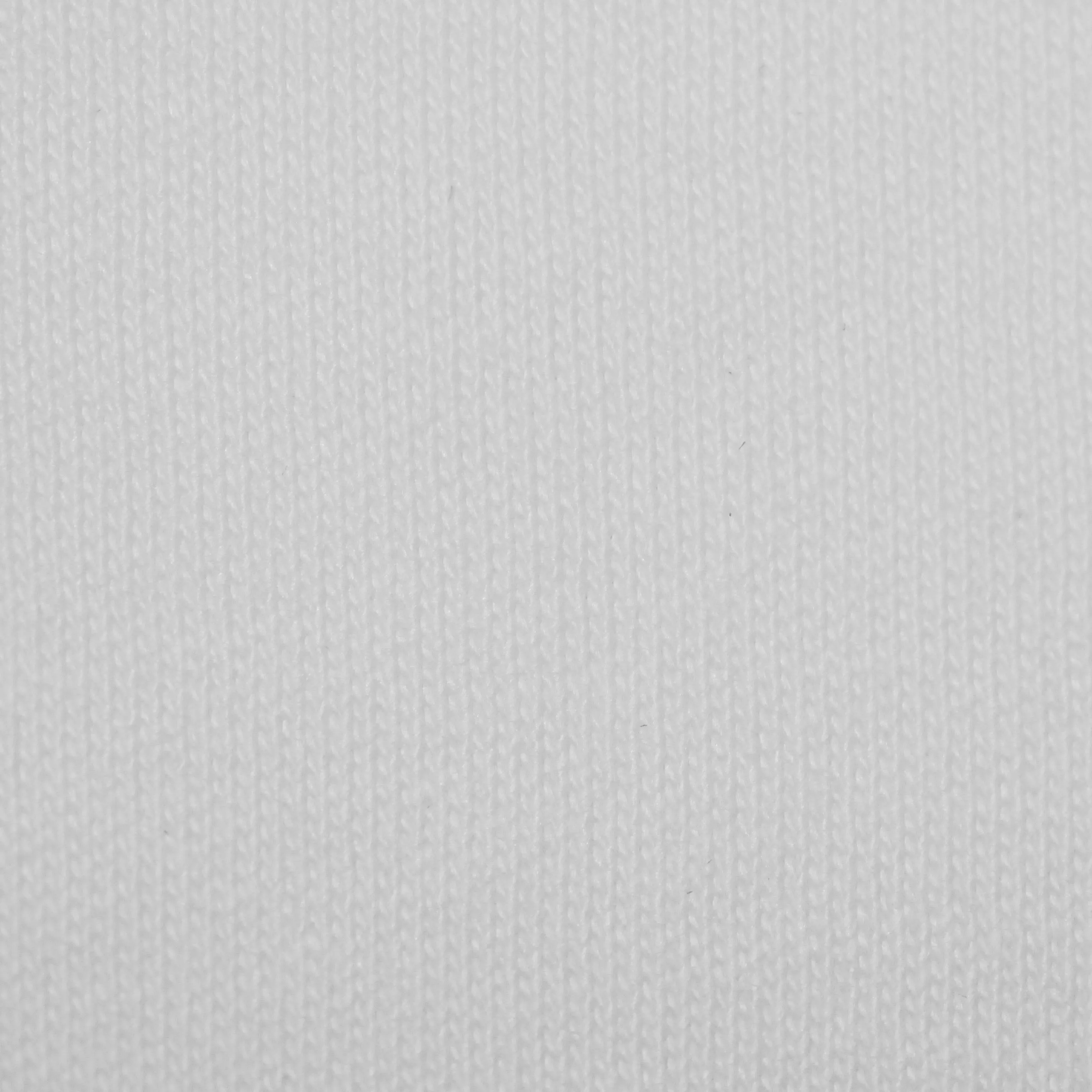 100% Organic Cotton Interlock - Bright White (2IN027)