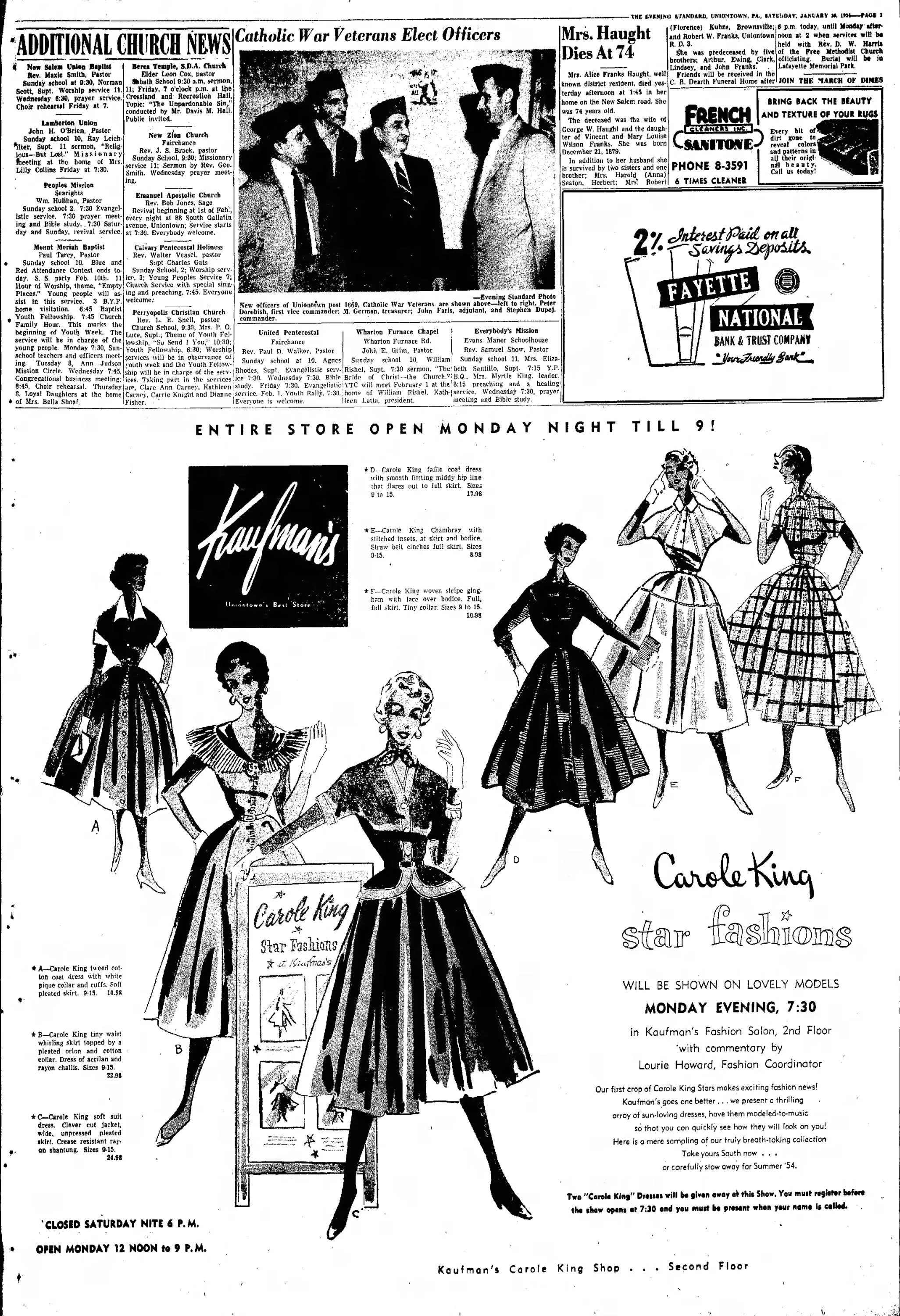 1950s CAROLE KING cotton TROMP l'oiel print dress small | new spring