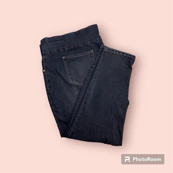 2 Pair Jeans Bundle Lee Women’s Plus 28W Petite