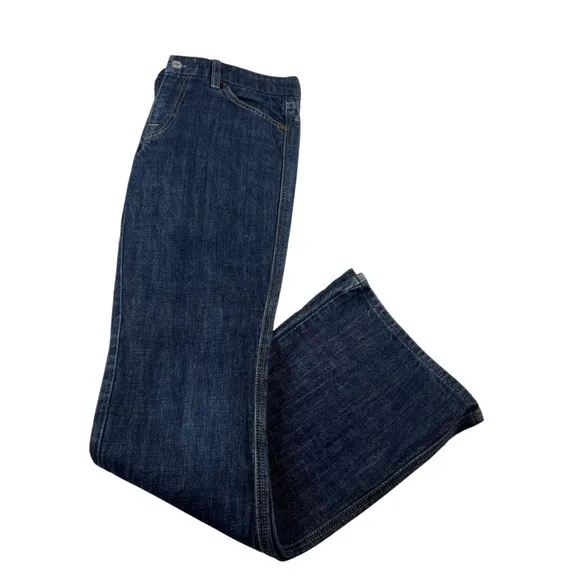 7 For all Mankind A Pocket Denim Flare Hems Jeans Y2K