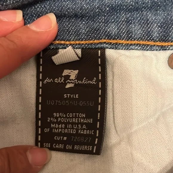 7 For All Mankind Bootcut Jeans SZ 30