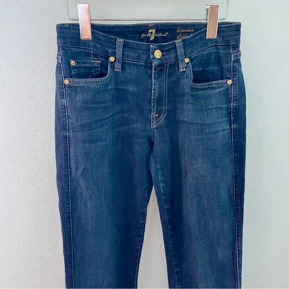 7 for all mankind KIMMIE STRAIGHT JEANS IN DUCHESS size 28