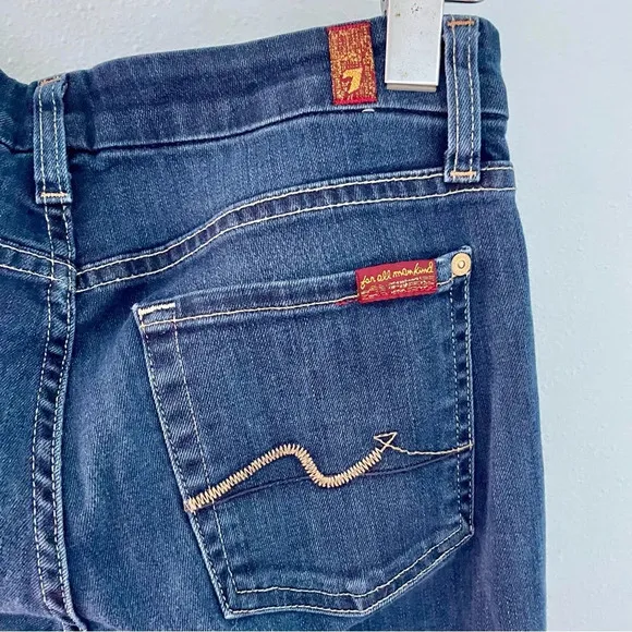 7 for all mankind KIMMIE STRAIGHT JEANS IN DUCHESS size 28