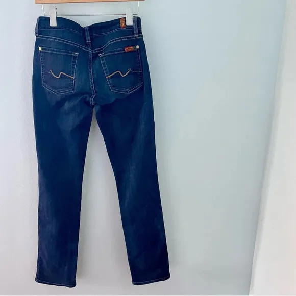 7 for all mankind KIMMIE STRAIGHT JEANS IN DUCHESS size 28