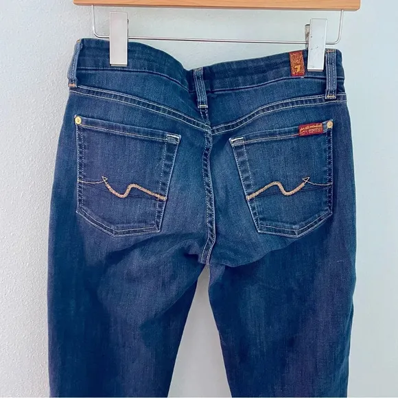 7 for all mankind KIMMIE STRAIGHT JEANS IN DUCHESS size 28