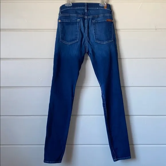 7 For All Mankind The Ankle Skinny Jeans Size 27