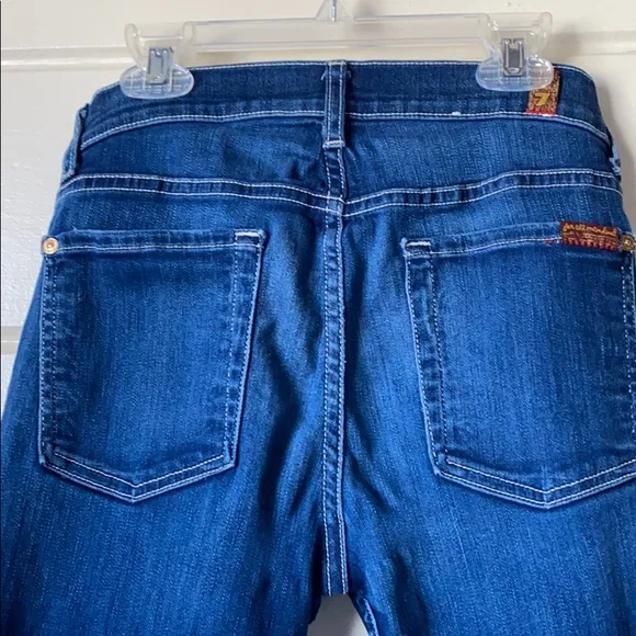 7 For All Mankind The Ankle Skinny Jeans Size 27