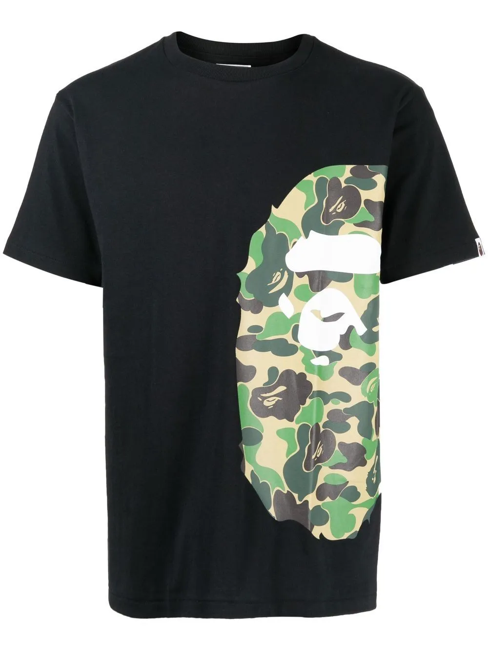 A BATHING APE® logo-print cotton T-shirt