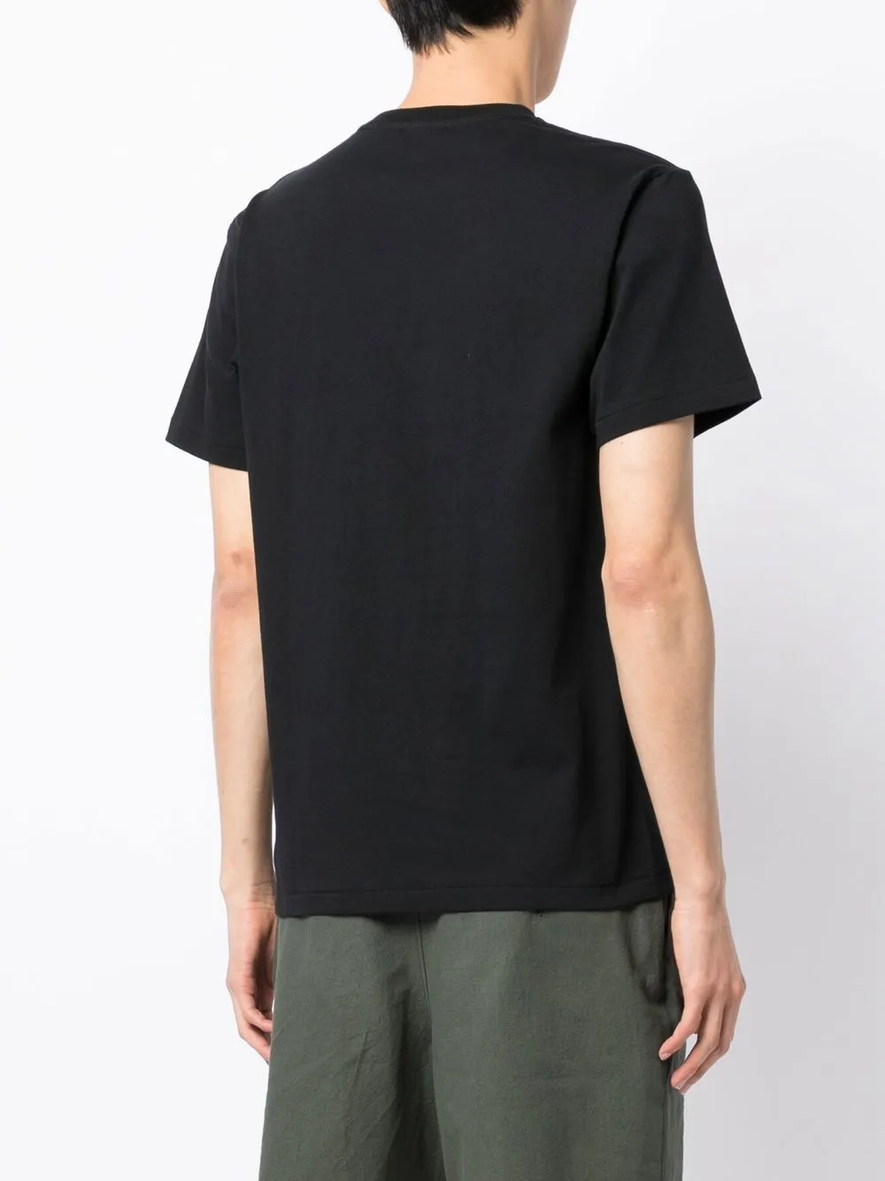 A BATHING APE® logo-print cotton T-shirt