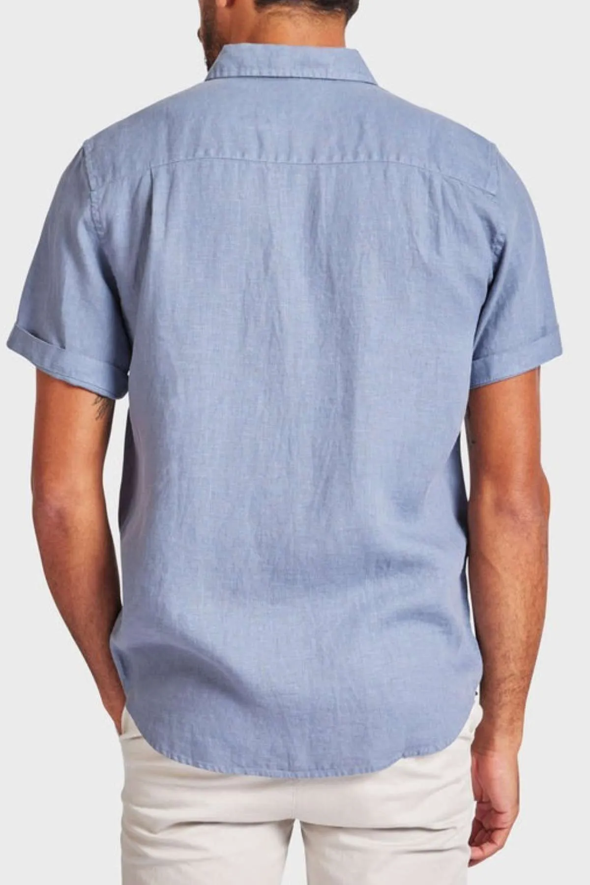 Academy Brand Hampton Linen Short Sleeve Shirt