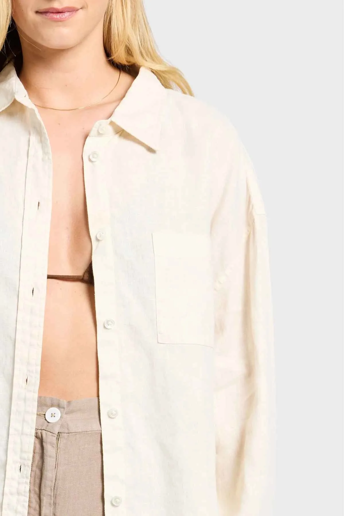 Academy Women Hampton Linen Shirt