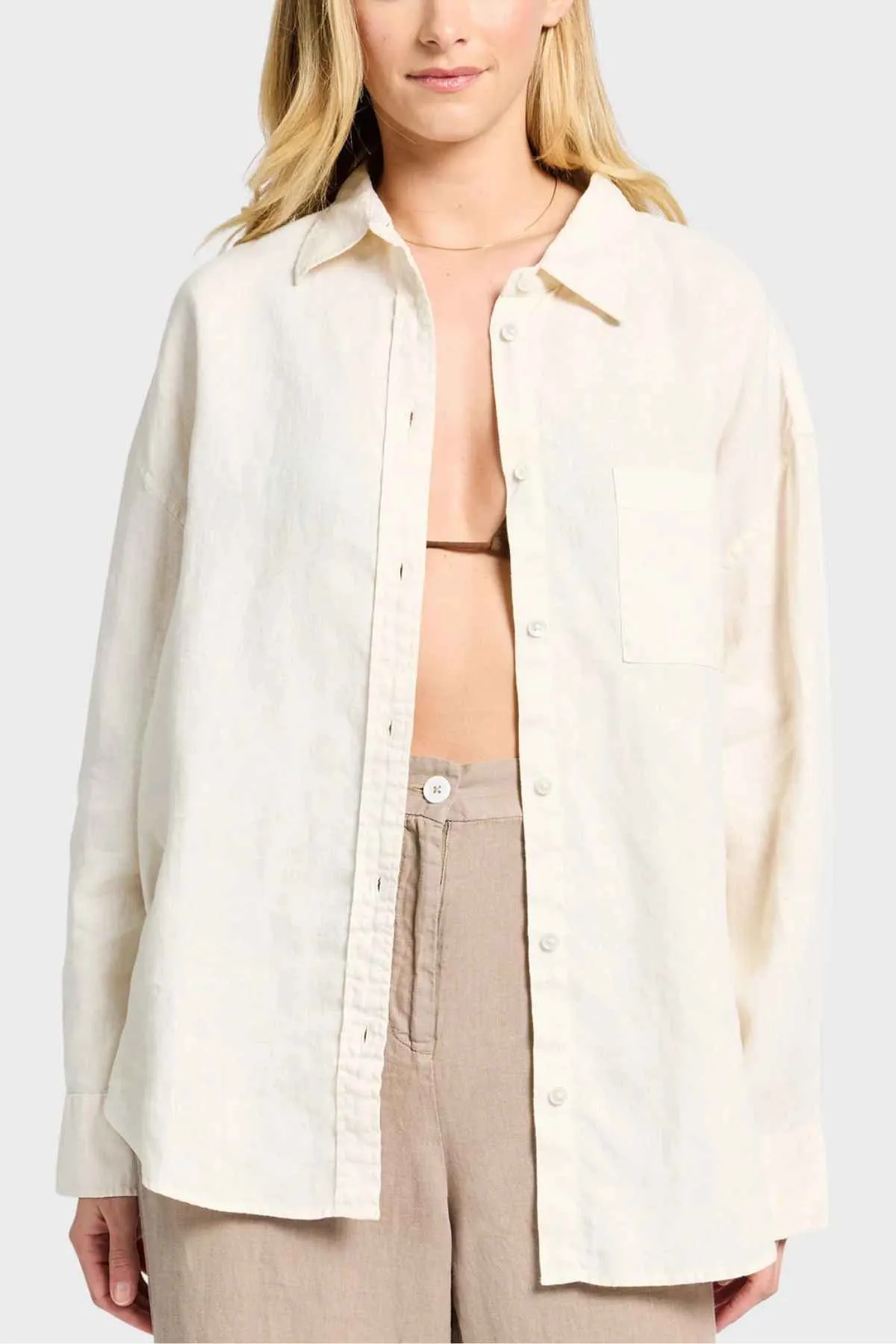Academy Women Hampton Linen Shirt