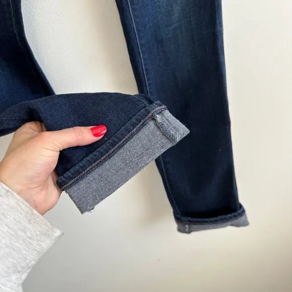 Adriano Goldschmied The Stilt Cigarette Leg Mid Rise Skinny Jeans Blue 26