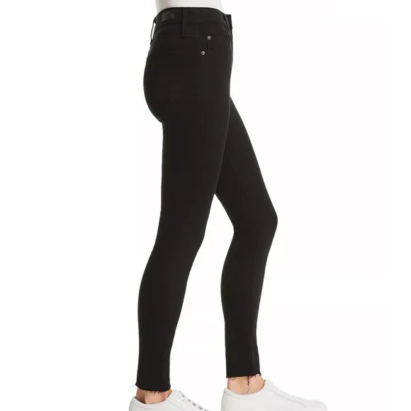 AG Farrah High Rise Raw Hem Ankle Skinny Jeans, 24R