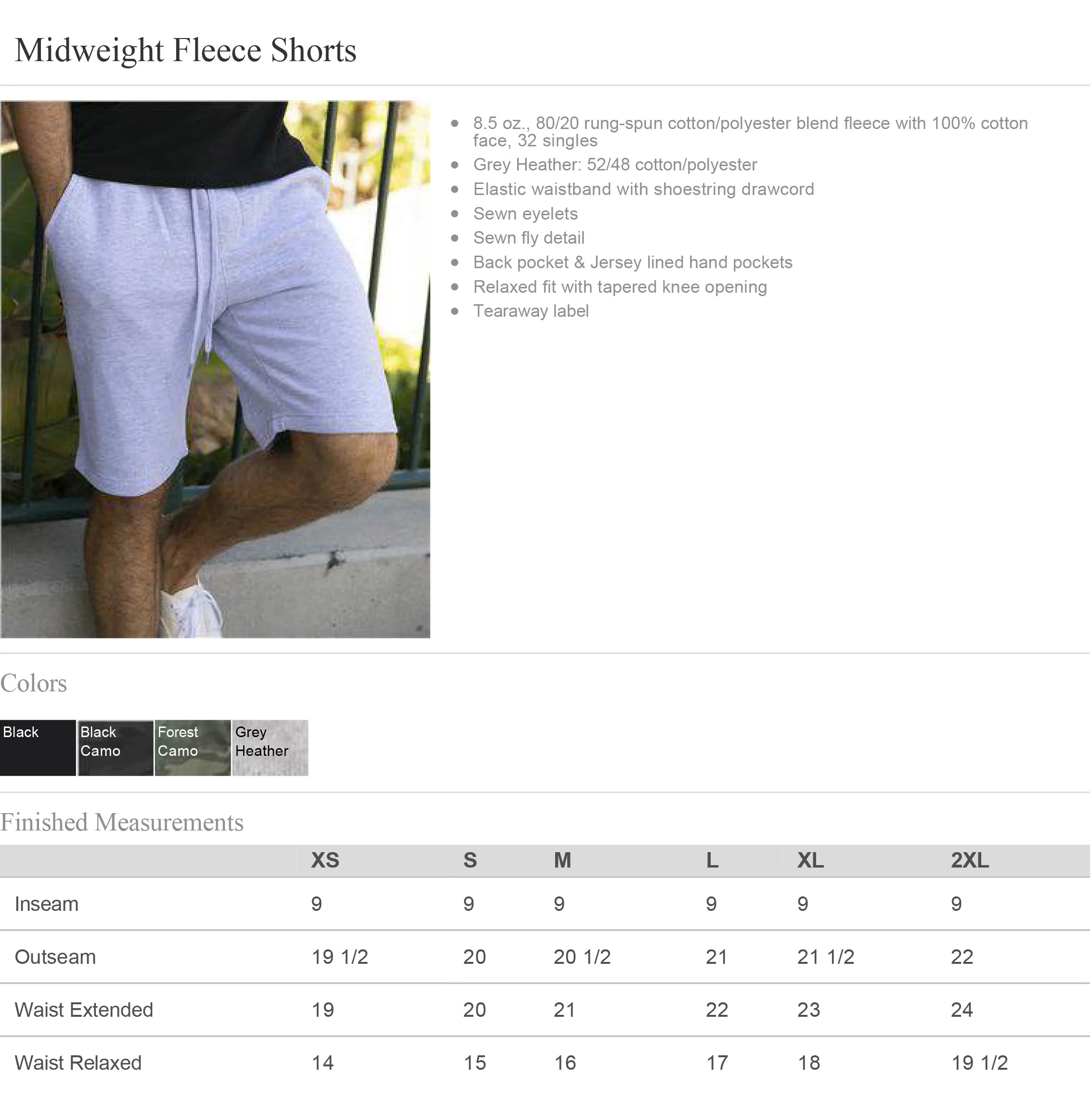 Alpha Epsilon Pi Midweight Fleece Shorts