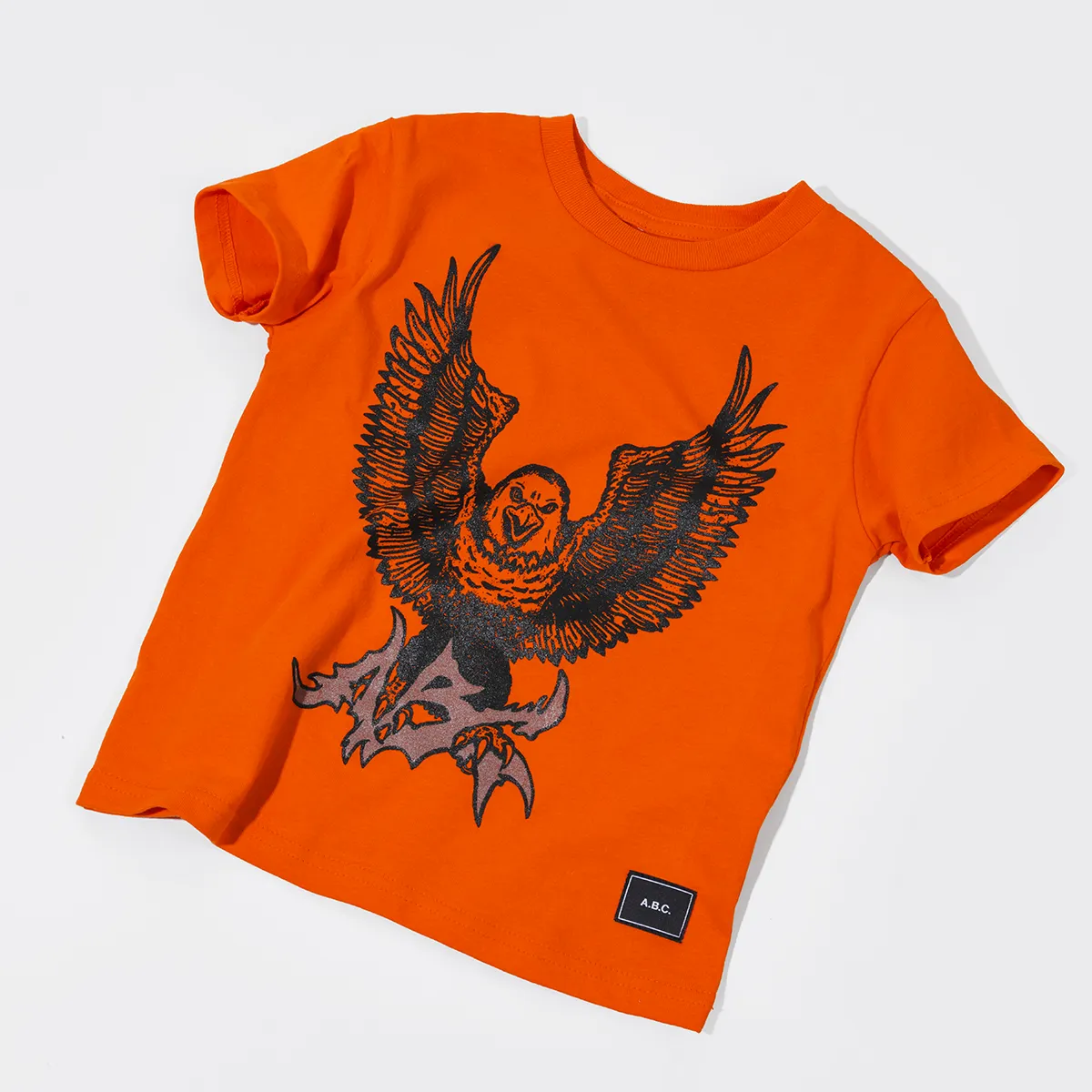 ALPHABET EAGLE TEE (ORANGE)