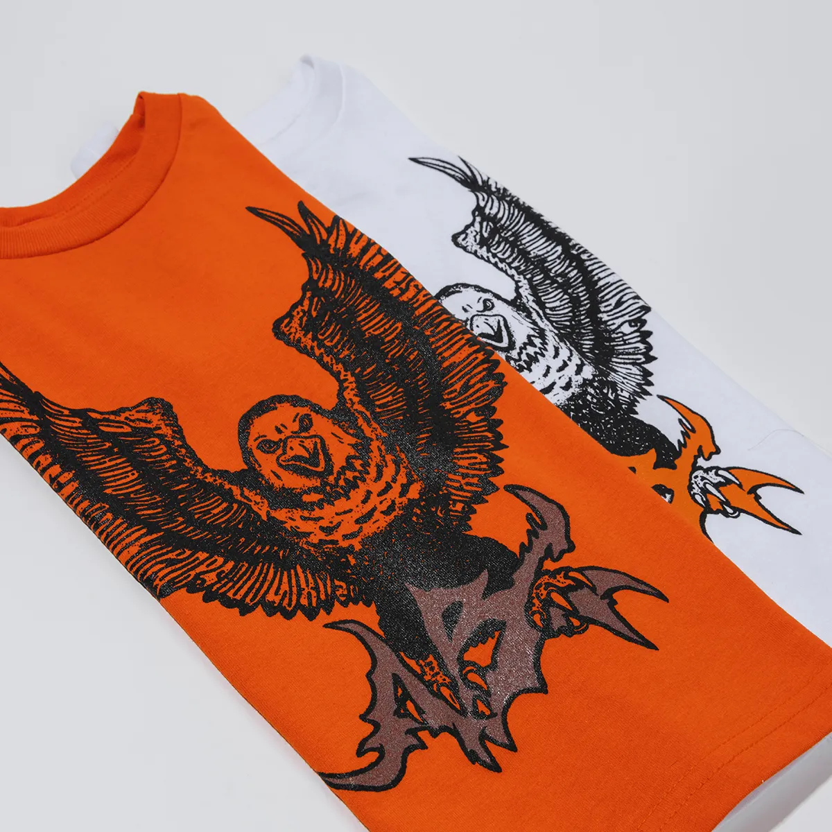 ALPHABET EAGLE TEE (ORANGE)