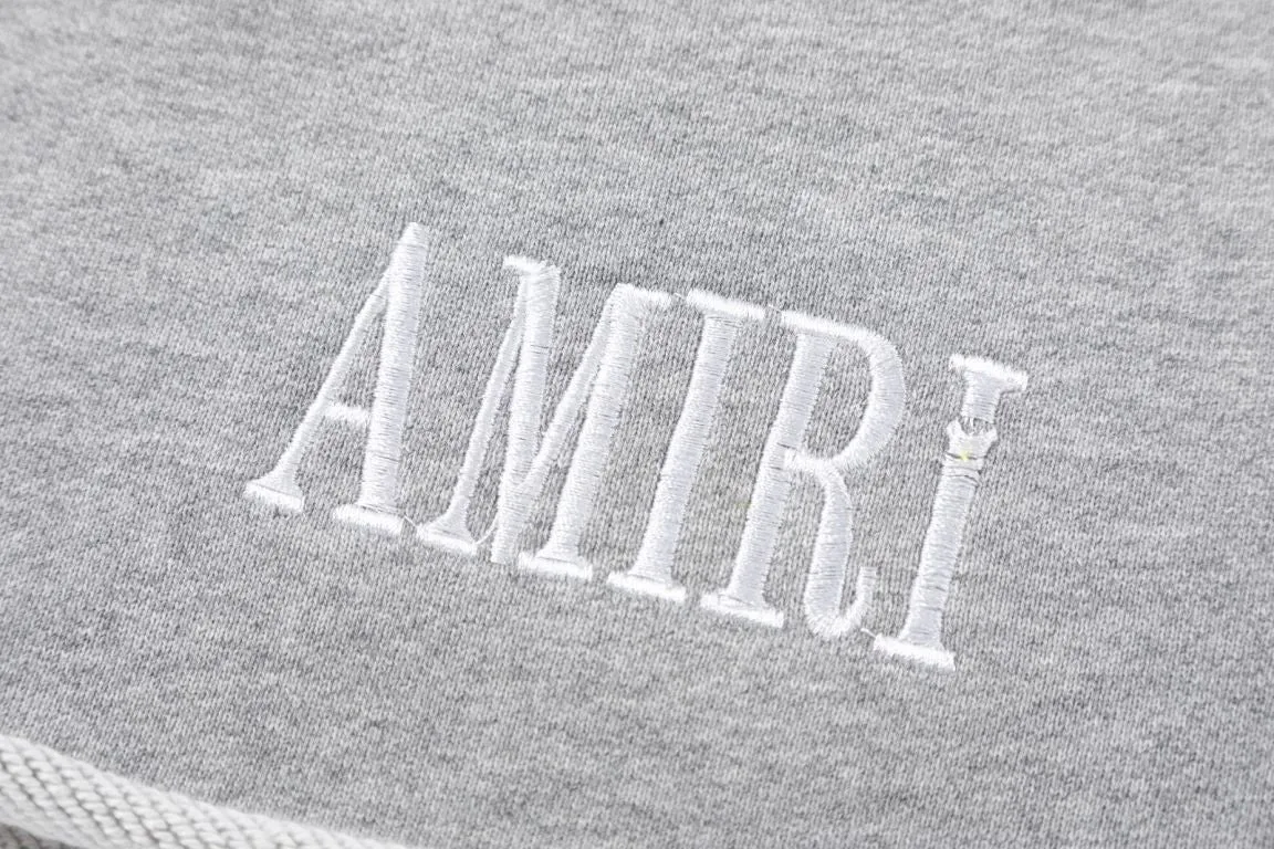 AMIRI - Logo-Embroidered Loopback Cotton-Jersey Drawstring Shorts