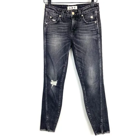 AMO Twist Vixen Destroy skinny jeans