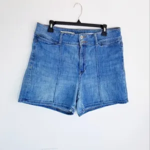 Anthropologie | High Waist Denim Shorts 32