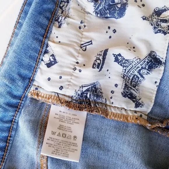 Anthropologie | High Waist Denim Shorts 32