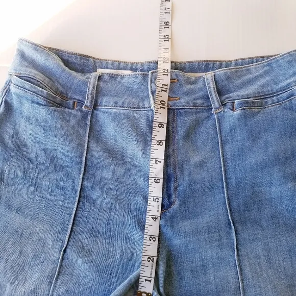 Anthropologie | High Waist Denim Shorts 32
