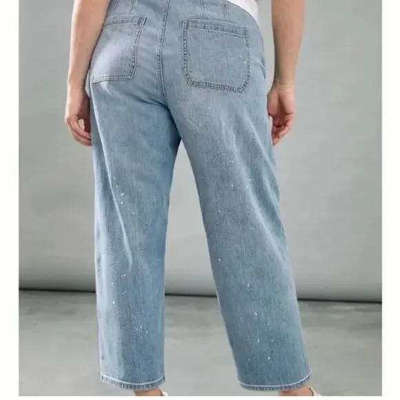 Anthropologie Pilcro The Column Straight Jeans