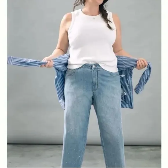 Anthropologie Pilcro The Column Straight Jeans