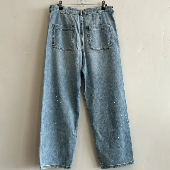 Anthropologie Pilcro The Column Straight Jeans