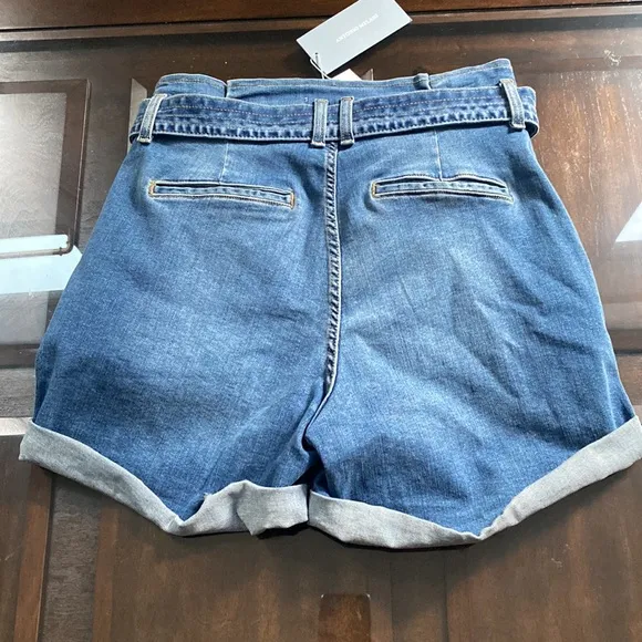 Antonio Melani Blesnya High Rise Denim Shorts