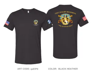 Apache troop 5th squadron 7th cavalry regiment Store 1 Comfort Unisex Triblend SS Tee - qeEfP9