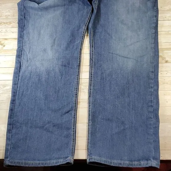 Ariat‎ R.E.A.L. Mid Rise Stretch Presley Stackable Straight Leg Jeans Size 26WR