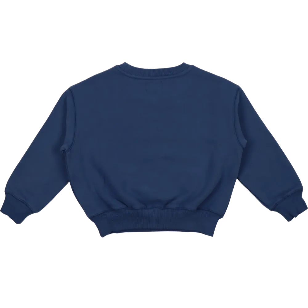 Artic Logo Front Sweatshirt (Blue Steel)