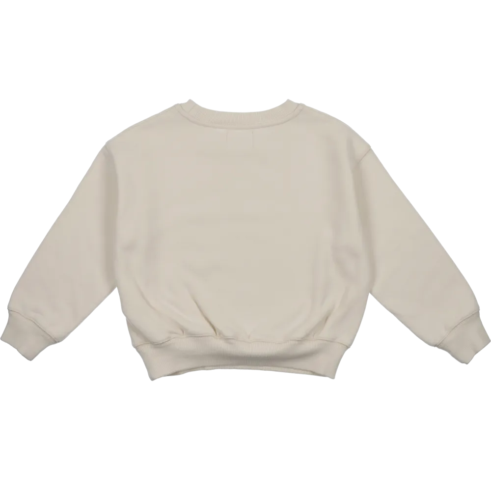 Artic Logo Front Sweatshirt (Vanilla Cream)