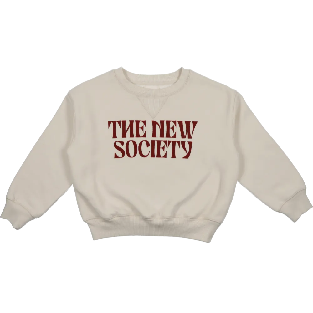 Artic Logo Front Sweatshirt (Vanilla Cream)