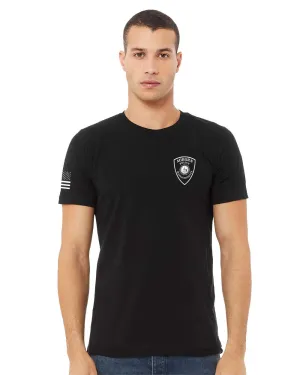 Auburn Police Department Comfort Unisex Cotton SS Tee - QV5Y8s