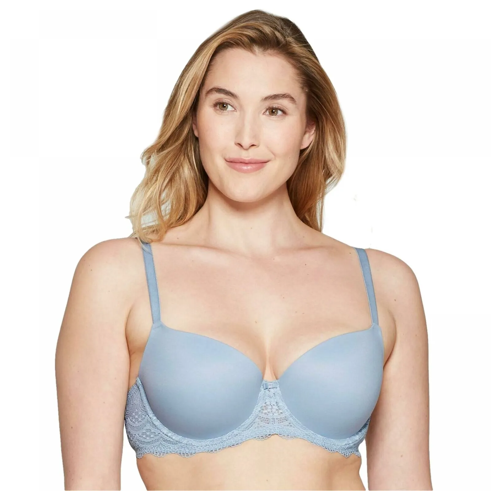 Auden Women's Daydream Light Lift Lace Demi T-Shirt Bra