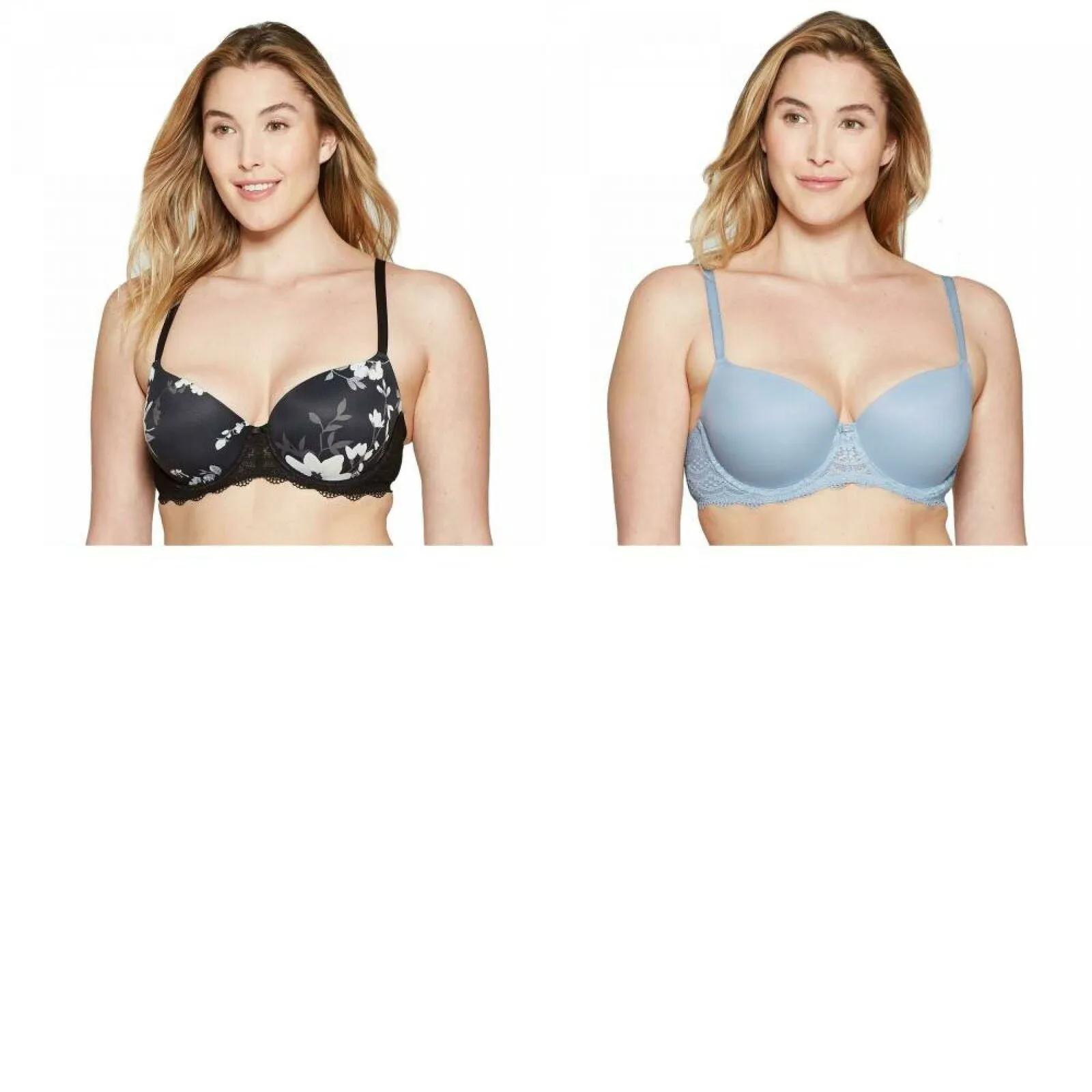 Auden Women's Daydream Light Lift Lace Demi T-Shirt Bra