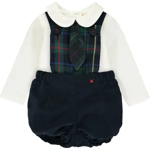 Baby Boys Bodysuit and Shorts Outfit Set
