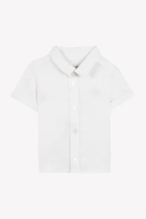 BABY CEREMONIE GARCON CHEMISE1 - Blanc