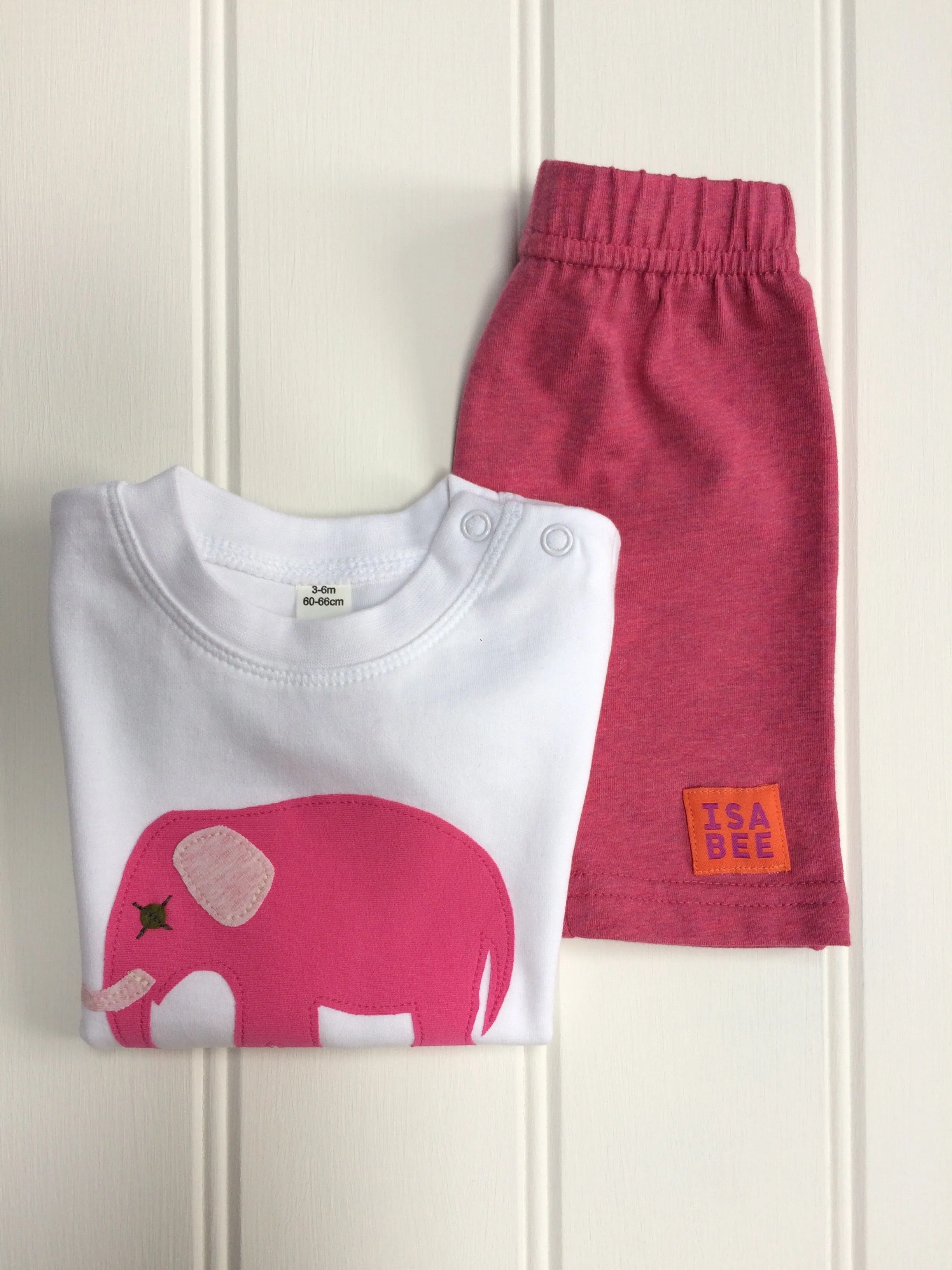 Baby Elephant T-shirt - White