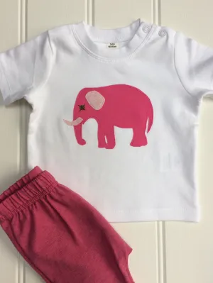 Baby Elephant T-shirt - White