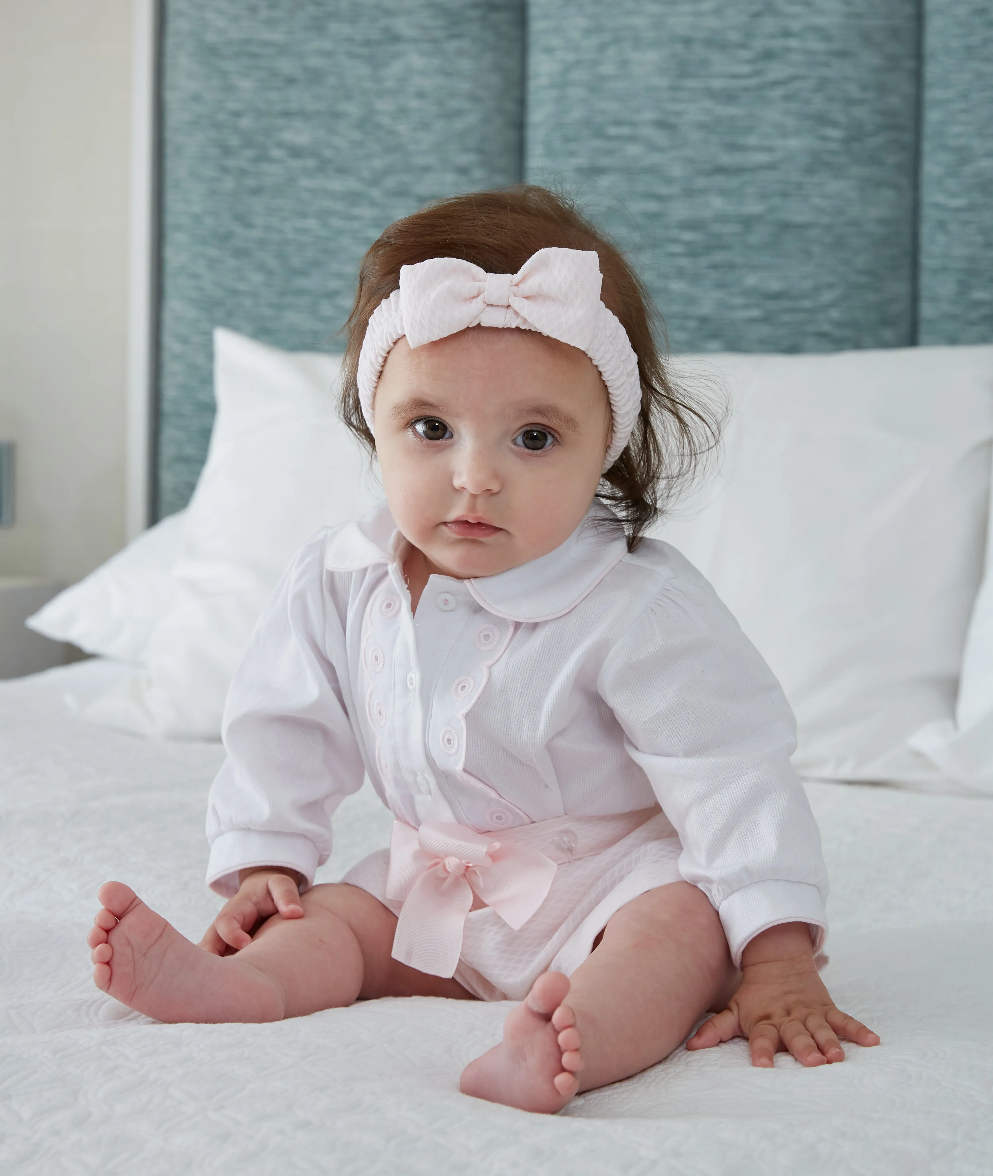 Baby Girl Cotton 3 Piece Outfit Set