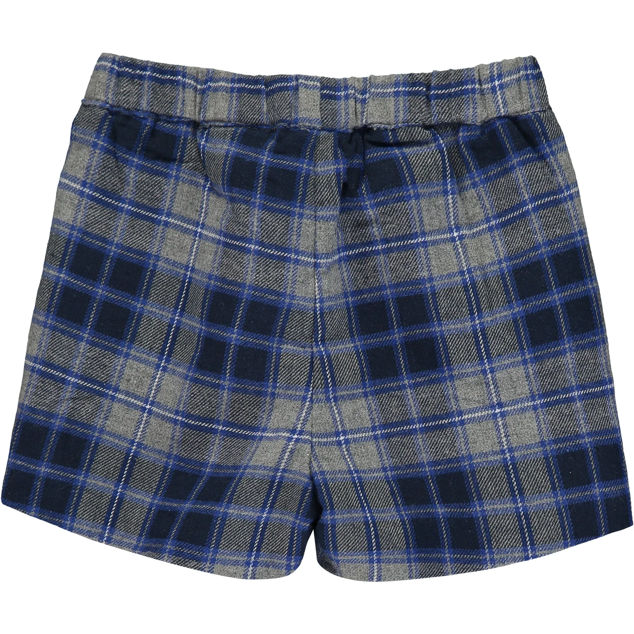 Baby Girls Ivory Cotton Shorts